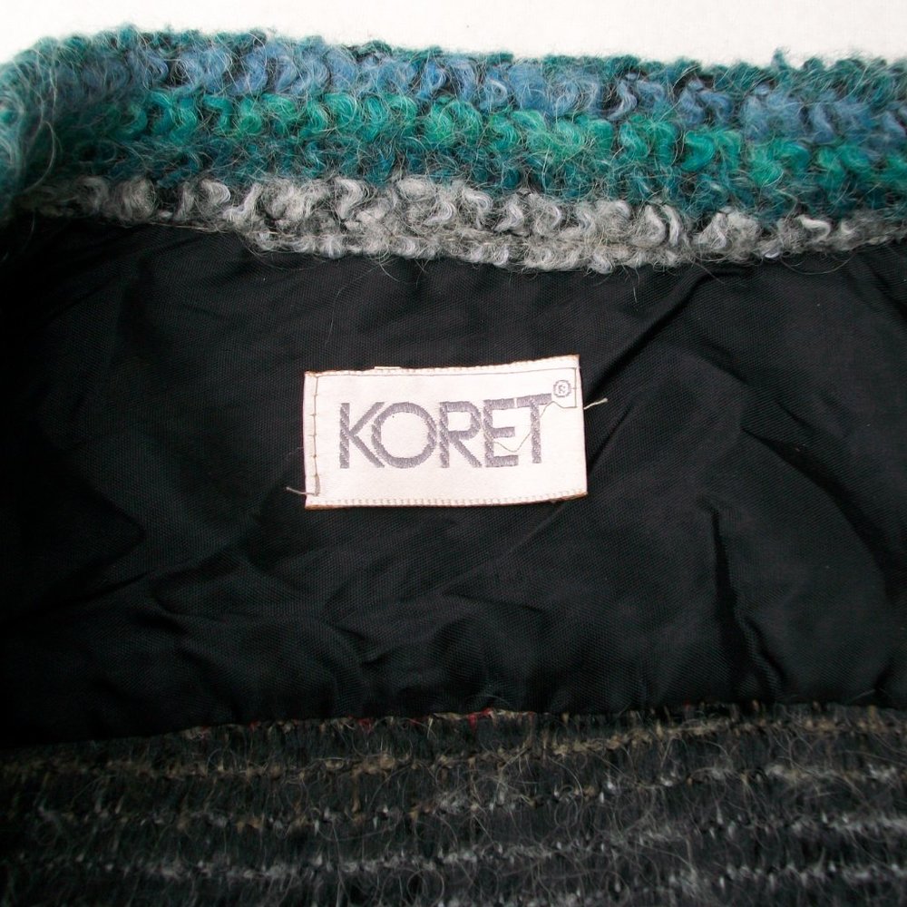 Koret Womens Open Cardigan Sweater Sz M L Striped - Picture 5 of 6